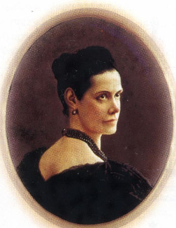 Maria Mniszek Tchorznicka z domu Weckbecker, żona Aleksandra.